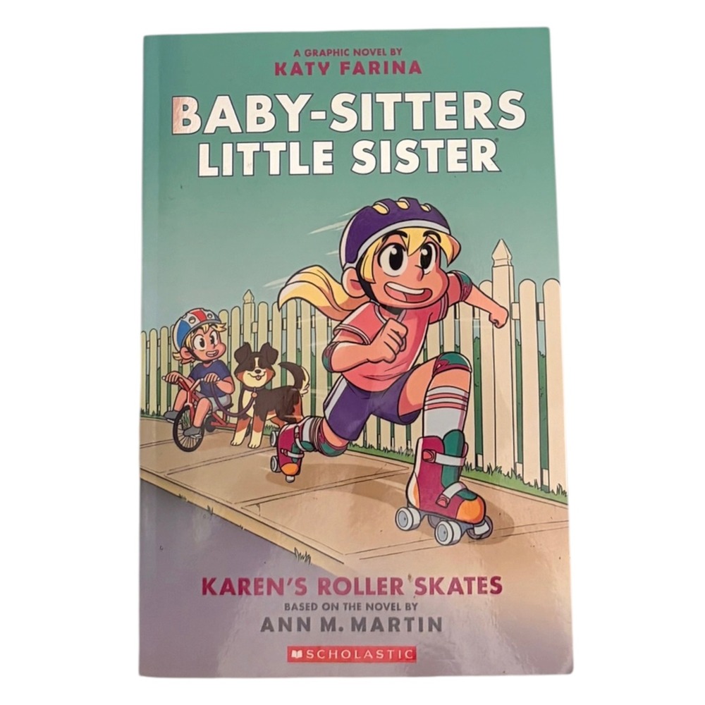 Baby-Sitters Little Sister Karen's Roller Skates Katy Farina Scholastic Book
